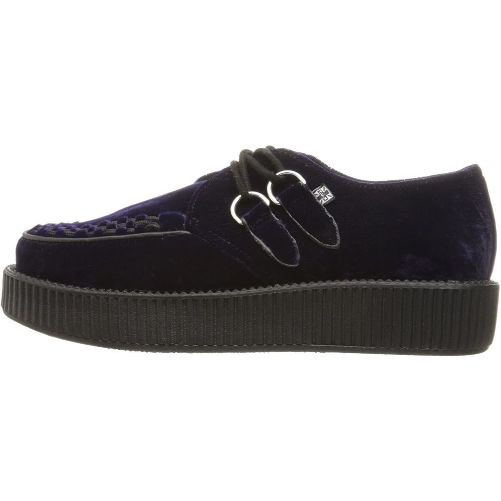 NIB T.U.K Women's V9096 Viva Low Sole Creeper Oxford - Picture 2 of 6
